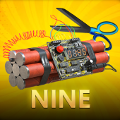 Nine slot8 cards icon